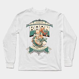 Dragon Rider Legends: Oriental Baby in Dragon's Embrace! Long Sleeve T-Shirt